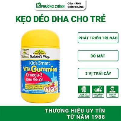 Kẹo Dẻo DHA Cho Bé Nature
