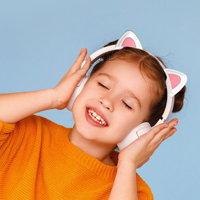 Ốp Tai Mèo Cute Trang Trí cho Tai Nghe Airpods Max / Tai Nghe Sony / JBL / ATH / B&O / Sennheiser / Beats / HyperX / DareU / Logitech - Hàng Chính Hãng