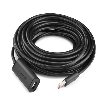 Ugreen UG10325US121TK 25M màu Đen Cáp tín hiệu nối dài USB 2.0 có chip khuếch đại cao cấp - HÀNG CHÍNH HÃNG