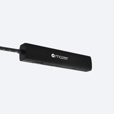 Bộ chuyển đổi Mazer 5 in 1 (1 USB-C, 1 HDMI (4K/60Hz), 1 USB-C (10Gbps), 2 USB-A) InfiniteLINK MULTI6150 - Hàng Chính Hãng