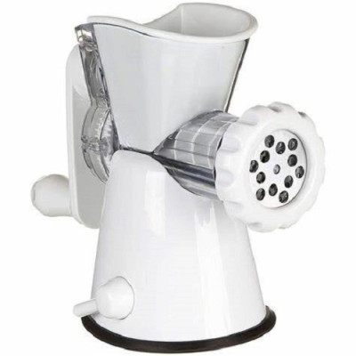 Máy Xay Bằng Tay Làm Từ Thép Không Gỉ Dùng Xay Thịt Và Các Loại Gia Vị Kai DK0580 (Màu Trắng)