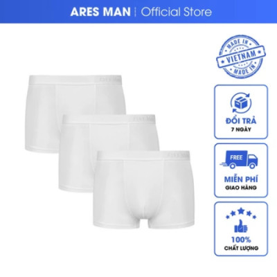Quần lót nam, quần boxer nam Ares Man chất thun lạnh mềm mịn siêu mát, thấm hút mồ hôi Ares man 2.0