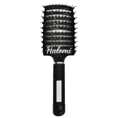 Lược bán nguyệt gỡ rối tạo phồng tóc, lược sấy tạo kiểu tóc cỡ lớn chuyên dùng làm tóc