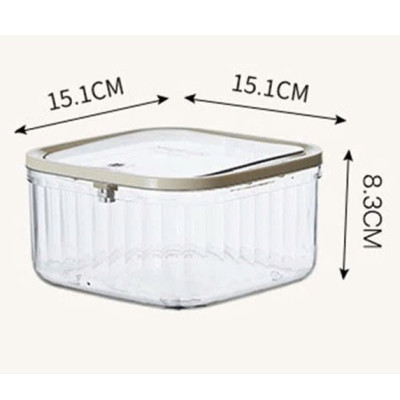 Hộp Đựng Rác Để Bàn Nắp Bật Trong Suốt - Thùng Rác Mini Để Bàn Có Nắp Đậy PaKaSa - Hàng chính hãng (Giao màu ngẫu nhiên)