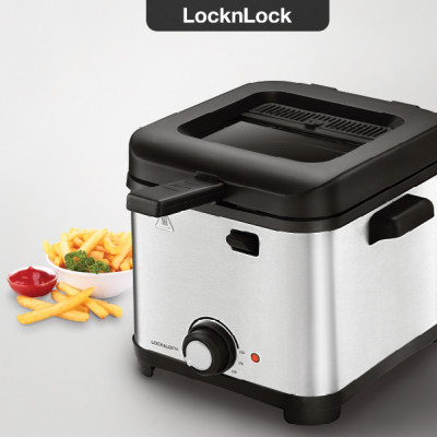 Nồi Chiên Ngập Dầu Lock&Lock EJF716SLV (1.5 Lít) - Hàng chính hãng