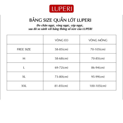 Quần Lót Nữ Cotton Cạp Vừa LUPERI LU3QL74 Nâng Mông Phối Ren Cao Cấp Kháng Khuẩn, Khử Mùi, Thoáng Khí