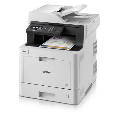 Máy In Brother MFC-L8690CDW In Laser Màu, Đa Chức Năng (In, Scan, Copy), Đảo Mặt Tử Động, Kết Nối Wifi, LAN, USB 2.0 - Hàng Chính Hãng