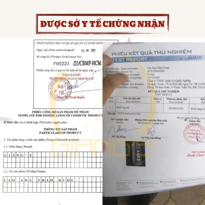 Cao xoa bóp thảo dược hỗ trợ giảm đau cực mạnh, Dầu xoa bóp gia truyền nhà GIANG