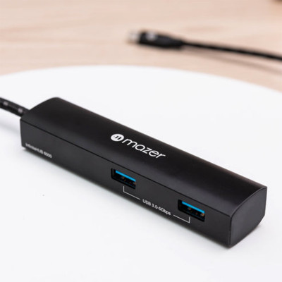 Bộ chuyển đổi Mazer 4 in 1 (4 cổng USB-A) InfiniteLINK MULTI6000 - Hàng Chính Hãng