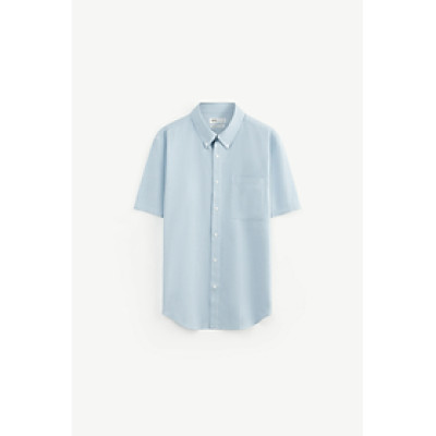 Áo sơ mi nam ROUTINE ngắn tay. chất liệu oxford Fitted - 10S24SHS002CR3 | ROUTINE CÀ MAU