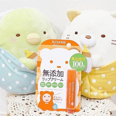 Kem Dưỡng Chống Nứt Nẻ Môi Dành Cho Bé Từ 06 Tháng Tuổi Và Da Nhạy Cảm Kissme Mommy Lip Cream N (2.5 G)
