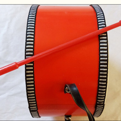 Trống Gỗ Bọc 2 Mặt Tặng Kèm Dùi Gỗ