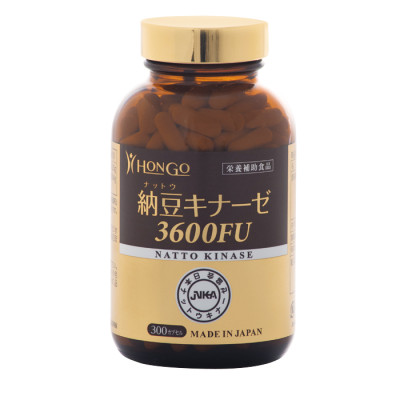 Thực phẩm bảo vệ sức khỏe Natto Kinase 3600FU - Làm tan cục máu đông, đẩy lùi tắc nghẽn mạch máu.
