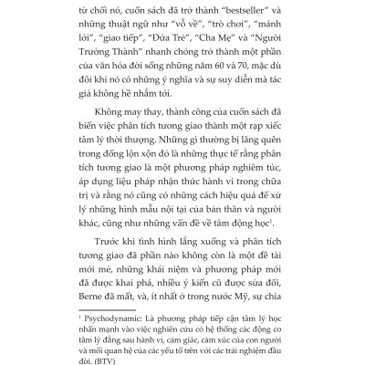 Trò Chơi Tâm Lý