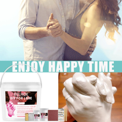 Bộ Dụng Cụ Đúc Khuôn Tay Bằng Bột Bảo Mật Cho Da