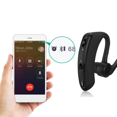 Tai Nghe V8 Tai Nghe Âm Thanh Nổi Hifi Bluetooth Tai Nghe Mic Rảnh Tay Không Dây Có Nút Tai Nghe Móc Tai Giảm Tiếng Ồn - Hàng nhập khẩu