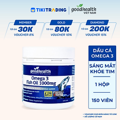 Dầu cá Omega 3 Fish Oil 1000mg - 150 Viên