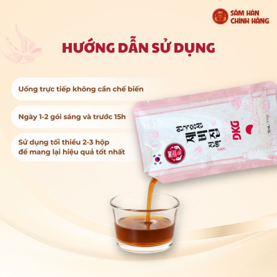 Yến sào hồng sâm DKG