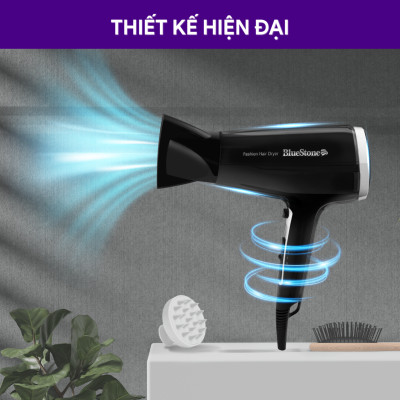 Máy sấy tóc Bluestone HDB-1846 , Công Suất 2100W , Hàng chính hãng