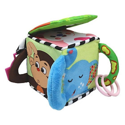 Đồ Chơi Khối Vải Xí Ngầu Ngộ Nghĩnh Luyện Kỹ Năng Kiêm Lục Lạc Cho Bé - PiPoVietnam