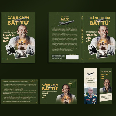 Sách - Cánh Chim Bất Tử - Câu Chuyện Về Người Phi Công Huyền Thoại Nguyễn Văn Bảy - Bìa Cứng - Bản Giới Hạn -Tặng Kèm 2 Bookmark 2 Mặt + 4 Postcard 2 Mặt + 1 Quyển Sách Ảnh Bỏ Túi + 1 Đai Sách - Độc Quyền Fahasa