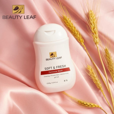 Dung Dịch Vệ Sinh Golden Health Soft & Fresh Feminine Wash Beauty Leaf 150g (PH 5.5), Giúp Ngăn Ngừa Và Hỗ Trợ Giảm Các Bệnh Phụ Khoa, Để Chị Em Phụ Nữ Luôn Thơm Tho Tự Tin Suốt Ngày Dài - PHỤNG BEAUTY