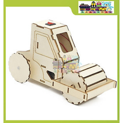 [Kèm Pin] Bộ Đồ Chơi Khoa Học Tự Làm Máy Ủi, Bộ Đồ Chơi Lắp Ghép STEM Mô Hình Máy Ủi, Bộ Đồ Chơi Gỗ Cao Cấp Khoa Học Tự Làm DIY Wood Steam