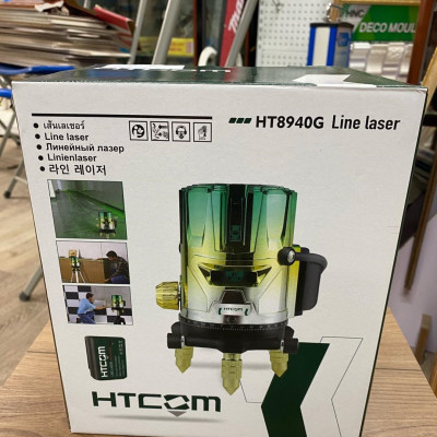 MÁY CÂN BẰNG CÂN MỰC 5 TIA XANH CAO CẤP HTCOM HT8940G(TẶNG KÈM CHÂN 1M2)- HÀNG CHÍNH HÃNG