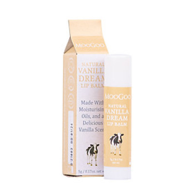 Son dưỡng môi hương Vanilla Moogoo hữu cơ, an toàn