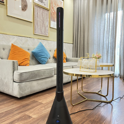 Quạt Tháp 2 Chiều Sưởi Ấm Làm Mát Và Bù Ẩm ULTTY SKJ-CR018HM. Chất Liệu Sưởi Gốm Ceramic Không Đốt Cháy Oxi. Bù Ẩm Không Khô Da Tự Động Tắt Khi Quá Nhiệt - Hàng Chính Hãng