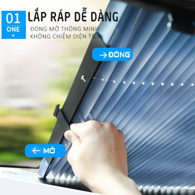 Rèm che nắng kính xe ô tô tự động