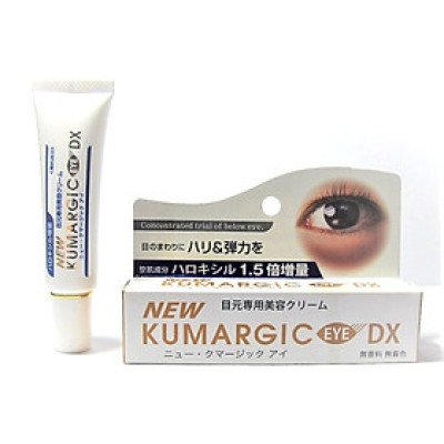 KEM CHỐNG THÂM QUẦNG, BỌNG MẮT, NẾP NHĂN VÙNG MẮT NEW KUMARGIC EYE DX 20g Nhật Bản (Mẫu mới nhất)