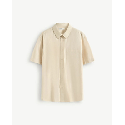 Áo sơ mi tay ngắn nam cotton linen túi đắp.Regular - RT 10S25SHS009 | ROUTINE CÀ MAU