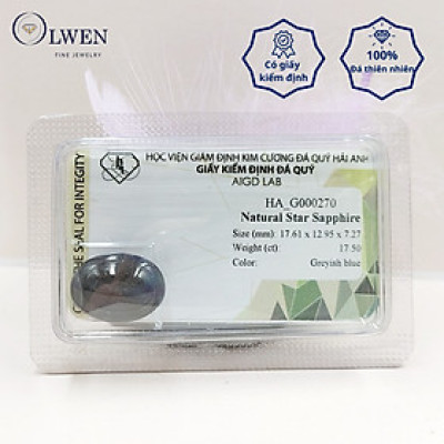 Viên đá Sapphire thiên nhiên HA-G000270
