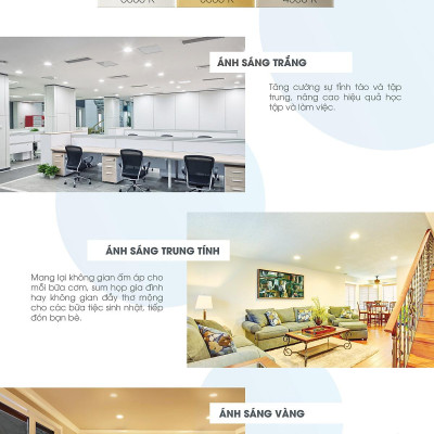 Đèn LED âm trần downlight đổi màu 110/10W vỏ nhôm đúc chính hãng Rạng Đông Model: AT20 ĐM 110/10W