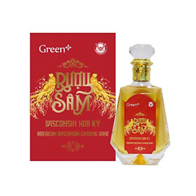 Rượu Sâm Wisconsin Hoa Kỳ (19% vol - 500ml)
