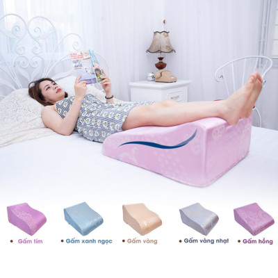 VỎ GỐI KÊ CHÂN CHỐNG GIÃN TĨNH MẠCH YOROKOBI 28CM- XANH NGỌC LAM