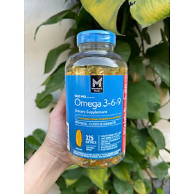 Dầu cá Omega 369 Member’s Mark Supports Heart Health Mỹ tăng sức khỏe cho tim, não, khớp, mắt và cải thiện da khô - QuaTangMe Extaste