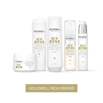 Tinh Chất 6 Tác Động Phục Hồi Tóc Hư Tổn Goldwell Rich Repair Dưỡng Tóc Mềm Mượt, Chắc Khỏe 100ml