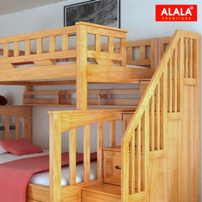Giường tầng ALALA103 cao cấp/ Miễn phí vận chuyển và lắp đặt/ Đổi trả 30 ngày/ Sản phẩm được bảo hành 5 năm từ thương hiệu ALALA/ Chịu lực 700kg