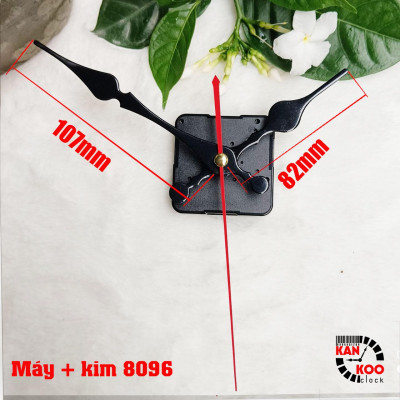 Máy đồng hồ treo tường Kim trôi  NATO Japan bảo hành chính hãƞg 5 năm