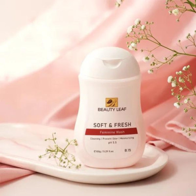 Dung Dịch Vệ Sinh Golden Health Soft & Fresh Feminine Wash Beauty Leaf 150g (PH 5.5), Giúp Ngăn Ngừa Và Hỗ Trợ Giảm Các Bệnh Phụ Khoa, Để Chị Em Phụ Nữ Luôn Thơm Tho Tự Tin Suốt Ngày Dài - PHỤNG BEAUTY