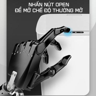 Thùng Đựng Rác Thông Minh Cảm Biến Hồng Ngoại Dùng Cho Phòng Ngủ, Phòng Tắm, Nhà Bếp 12L - Hàng Nhập Khẩu