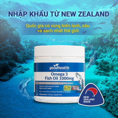 Dầu cá Omega 3 Fish Oil 1000mg - 150 Viên