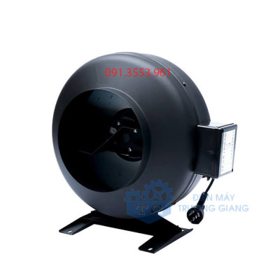 Quạt hút thông gió nối ống chính hãng KTO phi 200mm  -  Quạt nối ống chất liệu sắt siêu bền bỉ, êm ái