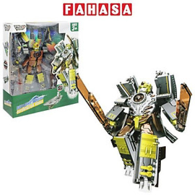 Đồ Chơi Robot Biến Hình Thành Tàu Sân Bay - Vecto VT698B16/YL - Màu Vàng