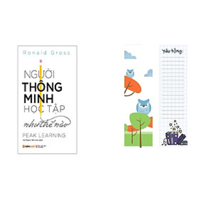 Người Thông Minh Học Tập Như Thế Nào (Quà Tặng Kèm: Special Tickbook)