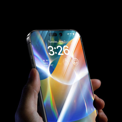 Dán cường lực dành cho iPhone 14/14 Plus/14 Pro/14 Pro Max MIPOW KINGBULL PREMIUM SILK (2.7D) BJ407 - Hàng Chính Hãng