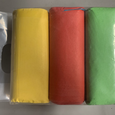 TÚI ĐỰNG RÁC MÀU 1KG 3 CUỘN TỰ HỦY