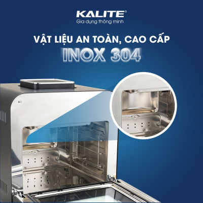 Nồi Chiên Hơi Nước Kalite Steam Star Tích Hợp 10 Chương Trình Nấu Dung Tích 15 Lít Công Suất 1800 W - Hàng Chính Hãng